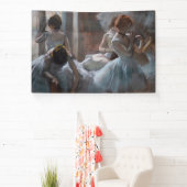 Edgar Degas - Dansers Spandoek (Insitu)