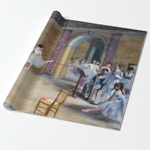 Edgar Degas - Dansfoyer, Opera rue Le Peletier Cadeaupapier