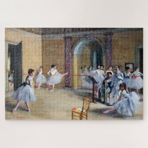 Edgar Degas - Dansfoyer, Opera rue Le Peletier Legpuzzel