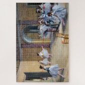 Edgar Degas - Dansfoyer, Opera rue Le Peletier Legpuzzel (Verticaal)