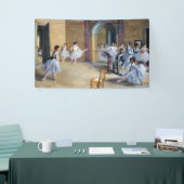 Edgar Degas - Dansfoyer, Opera rue Le Peletier Spandoek (Beurs)