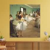 EDGAR DEGAS - dansklasse 1874 Canvas Afdruk (Insitu (Woonkamer))