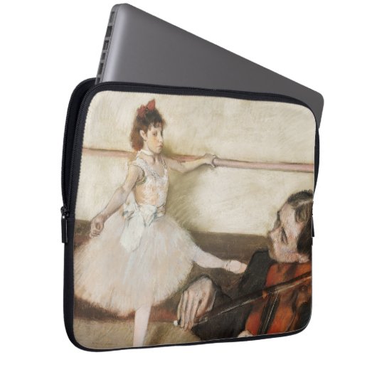 Edgar Degas dansles. impressionisme Laptop Sleeve (Voorkant Rechts)
