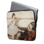 Edgar Degas dansles.  impressionisme Laptop Sleeve (Voorkant Links)