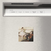 Edgar Degas dansles.  impressionisme Magneet (Insitu (Vaatwasser))