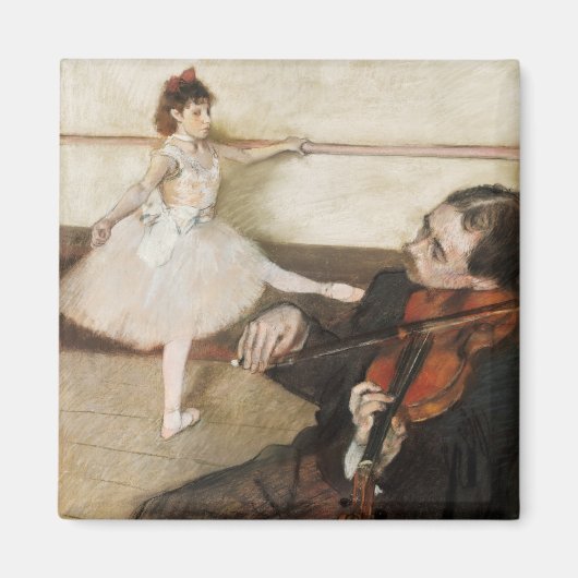 Edgar Degas dansles.  impressionisme Magneet (Voorkant)