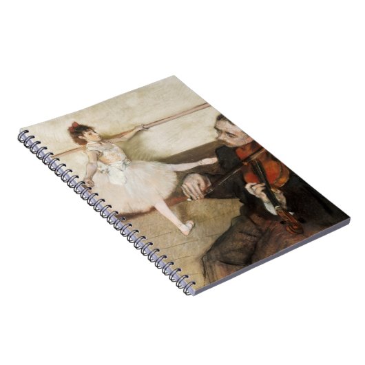 Edgar Degas dansles.  impressionisme Notitieboek (Rechterzijde)