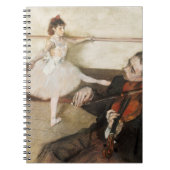 Edgar Degas dansles.  impressionisme Notitieboek (Voorkant)