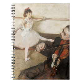 Edgar Degas dansles.  impressionisme Notitieboek