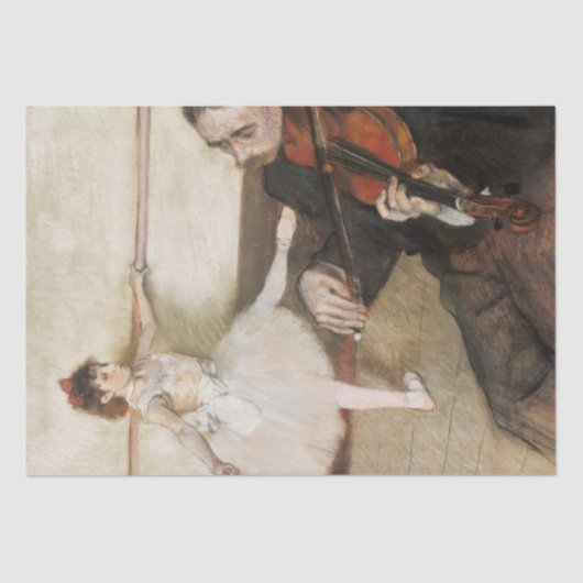 Edgar Degas dansles. impressionisme Tissuepapier (Voorkant)