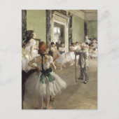Edgar Degas | De baletklasse Briefkaart (Voorkant)