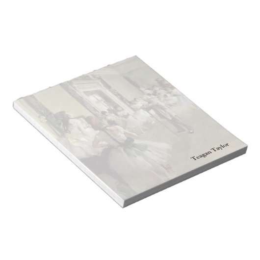 Edgar Degas | De baletklasse Notitieblok (Schuin)