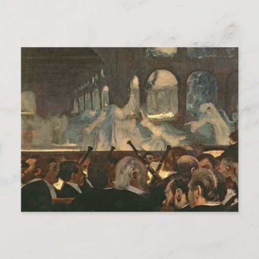 Edgar Degas | De balletscène, de opera van Meyerbe Briefkaart (Voorkant)