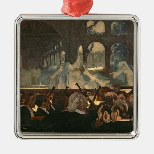 Edgar Degas | De balletscène, de opera van Meyerbe Metalen Ornament (Voorkant)