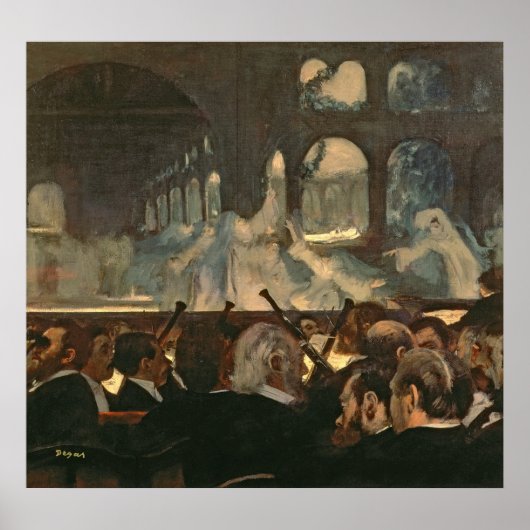 Edgar Degas | De balletscène, de opera van Meyerbe Poster (Voorkant)