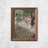 Edgar Degas De beroemde kunst van Ballet Poster