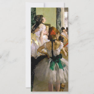 Edgar Degas de Dance Class Kaart