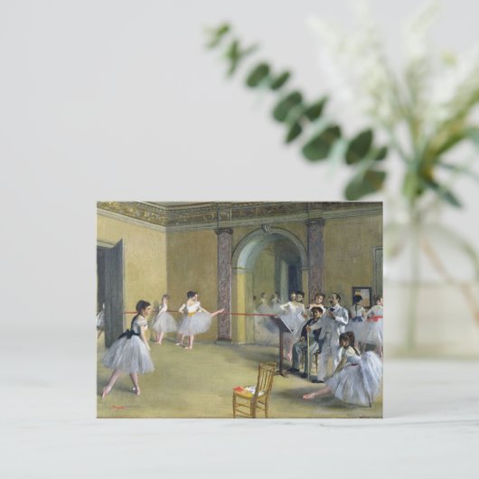 Edgar Degas | De Dance Foyer Briefkaart (Staand voorkant)