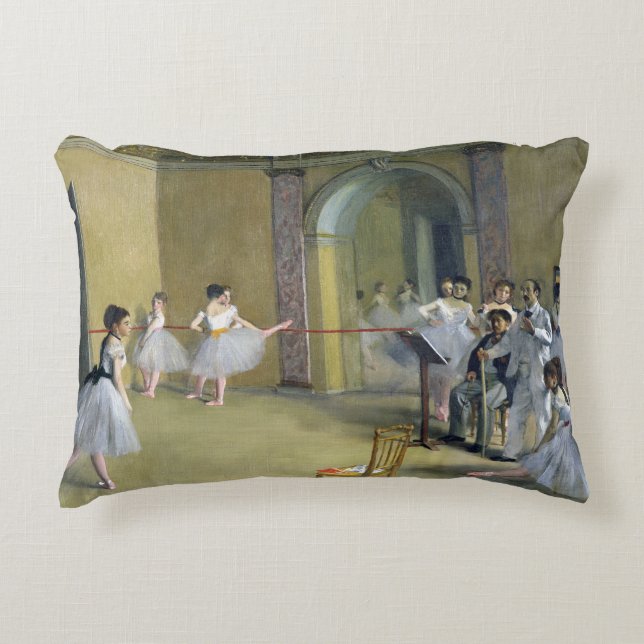Edgar Degas | De Dance Foyer Decoratief Kussen (Voorkant)