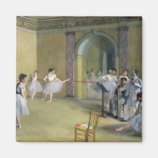 Edgar Degas | De Dance Foyer Magneet (Voorkant)