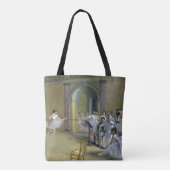 Edgar Degas | De Dance Foyer Tote Bag (Achterkant)