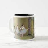 Edgar Degas | De Dance Foyer Tweekleurige Koffiemok (Voorkant links)