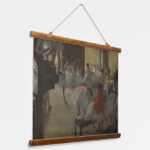 Edgar Degas de Dans Class Ballet Art Wood Wall Hangend Wandkleed (Gebogen)