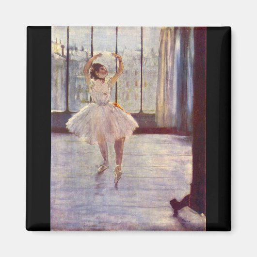Edgar Degas - De danser bij de fotograaf Magneet (Voorkant)