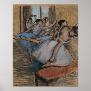 Edgar Degas De dansers Poster