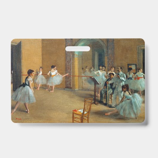 Edgar Degas De Dansfoyer bij de Opera Badge (Voorzijde)