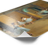 Edgar Degas De Dansfoyer bij de Opera Foto Afdruk (Hoek)