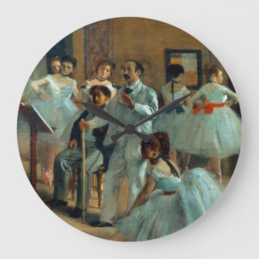 Edgar Degas De Dansfoyer bij de Opera Grote Klok (Voorkant)