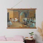 Edgar Degas De Dansfoyer bij de Opera Hangend Wandkleed (Slaapkamer)