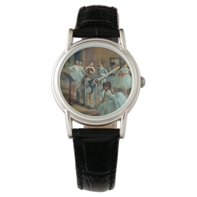 Edgar Degas De Dansfoyer bij de Opera Horloge (Voorkant)