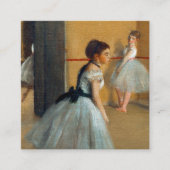 Edgar Degas De Dansfoyer bij de Opera Informatiekaartje (Voorkant)