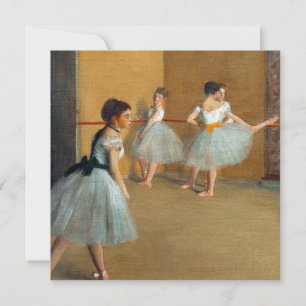 Edgar Degas De Dansfoyer bij de Opera Kaart
