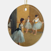 Edgar Degas De Dansfoyer bij de Opera Keramisch Ornament (Links)