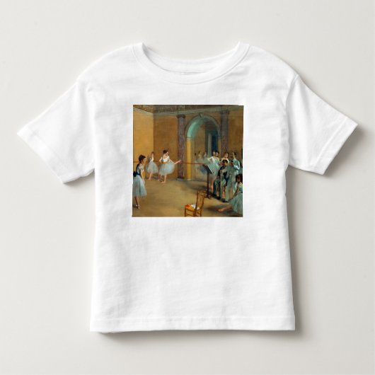 Edgar Degas De Dansfoyer bij de Opera Kinder Shirts (Voorkant)