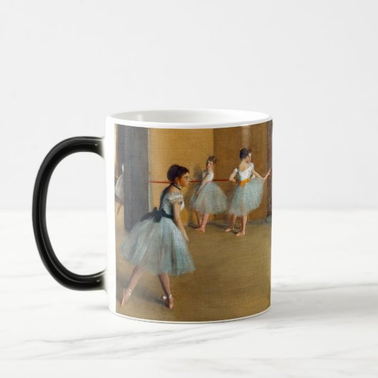 Edgar Degas De Dansfoyer bij de Opera Magische Mok (Links)