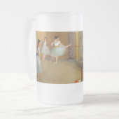 Edgar Degas De Dansfoyer bij de Opera Matglas Bierpul (Voorkant links)