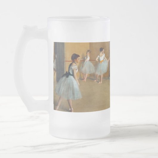 Edgar Degas De Dansfoyer bij de Opera Matglas Bierpul (Links)