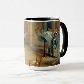 Edgar Degas De Dansfoyer bij de Opera Mok (Voorkant rechts)