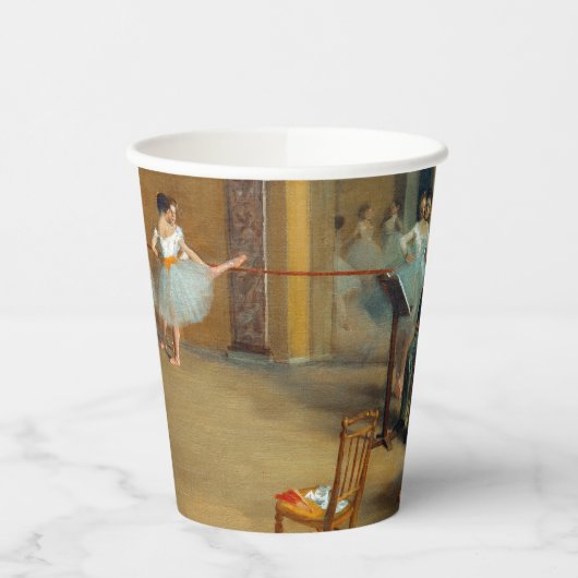 Edgar Degas De Dansfoyer bij de Opera Papieren Bekers (Links)