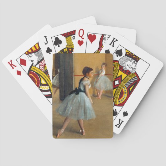 Edgar Degas De Dansfoyer bij de Opera Pokerkaarten (Achterkant)