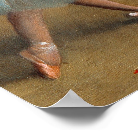 Edgar Degas De Dansfoyer bij de Opera Poster (Hoek)