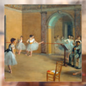 Edgar Degas De Dansfoyer bij de Opera Raamsticker (Vel 2)