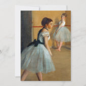 Edgar Degas De Dansfoyer bij de Opera Save The Date (Voorkant)