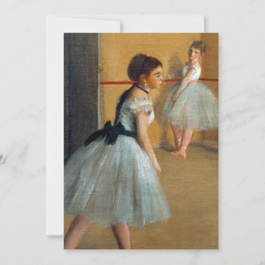 Edgar Degas De Dansfoyer bij de Opera Save The Date (Voorkant)