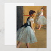 Edgar Degas De Dansfoyer bij de Opera Save The Date (Voorkant / Achterkant)