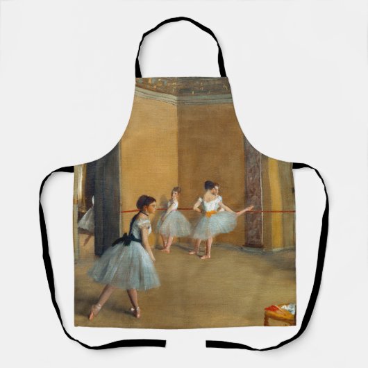 Edgar Degas De Dansfoyer bij de Opera Schort (Voorkant)